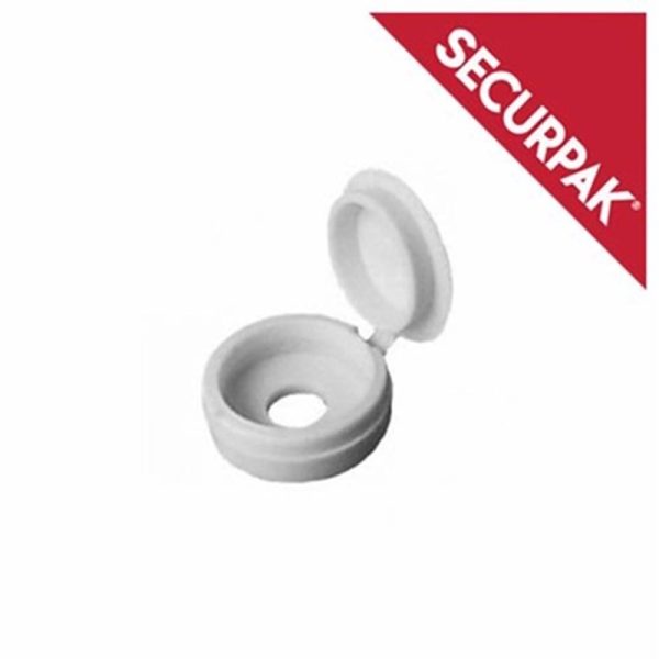 SECURPAK SCREW CAPS WHITE