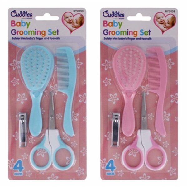 BABY GROOMING SET PINK/BLUE