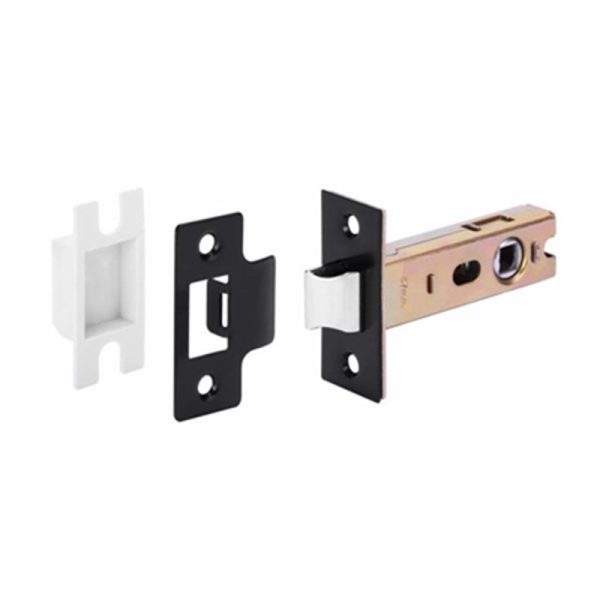 SMITHS TUBULAR BOLT-THRU LATCH BK 76MM