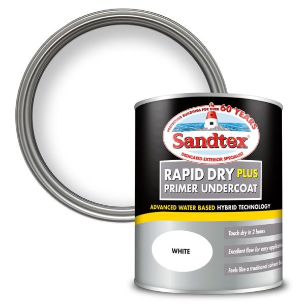 SANDTEX RAPID DRY UNDERCOAT WHITE 750ML