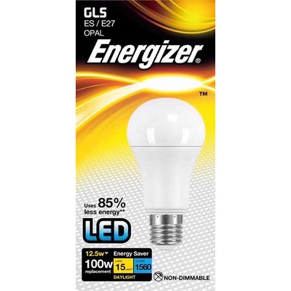 ENERGIZER LED GLS 12.5W D/L E27 BULB EACH