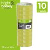 BRIGHT & HOMELY TAPE CLEAR 28MM X 40M 10 PCS