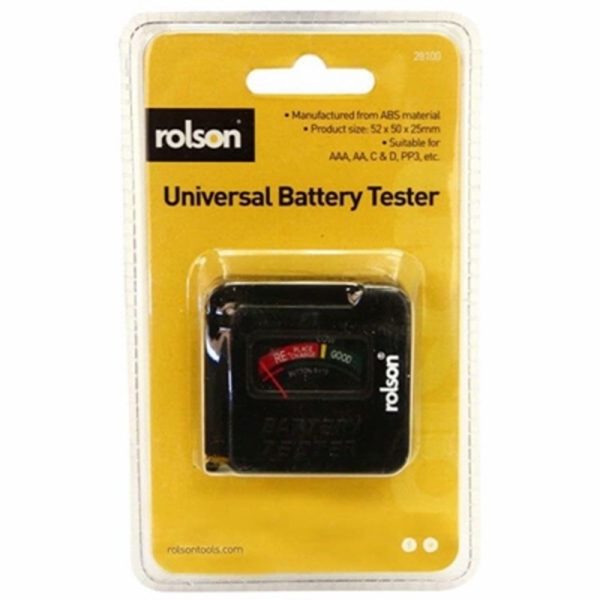 ROLSON UNIVERSAL BATTERY TESTE