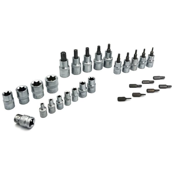 ROLSON STAR SOCKET BIT SET 29PCE