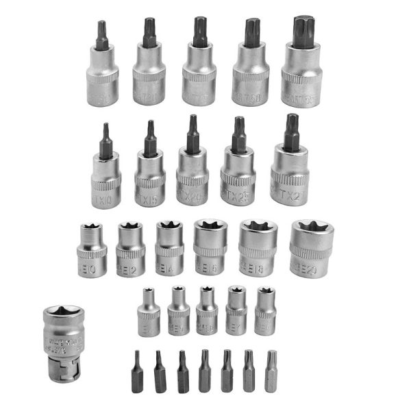 ROLSON STAR SOCKET BIT SET 29PCE