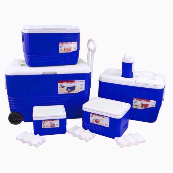 COOL BOX LARGE ICE CHESTCOOL 6 PCS BLUE 1/8