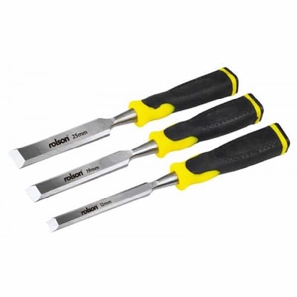 ROLSON WOOD CHISEL 3PC SET