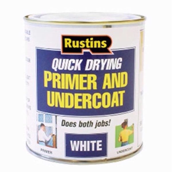 RUSTINS QUICK DRYING PRIMER & UNDERCOAT 1LTR