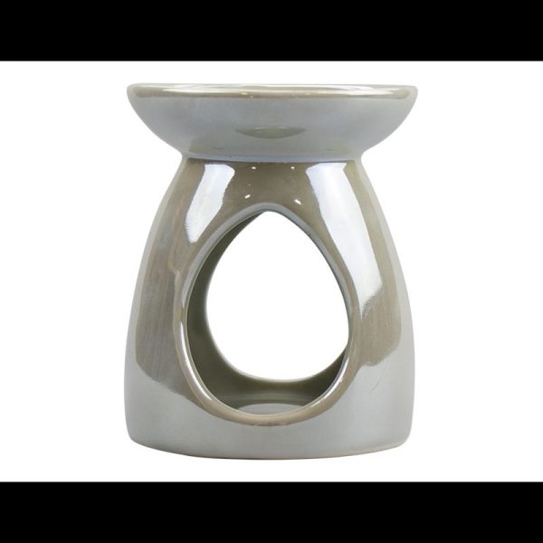 CERAMIC OIL BURNER PEARLISED 9CM