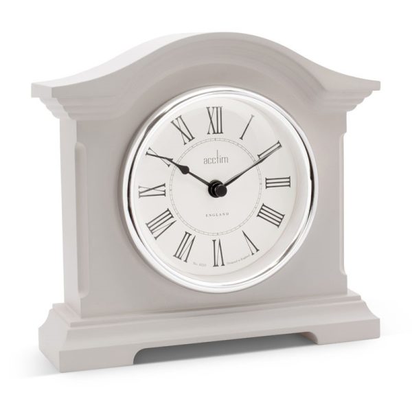 ACCTIM CLIFFBURN CLOCK TAUPE