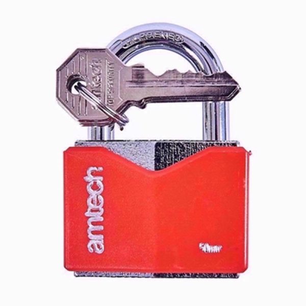 AMTECH PADLOCK RHOMBIC IRON 50MM