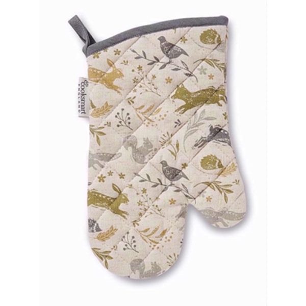 COOKSMART SINGLE OVEN GLOVE WOODLAND