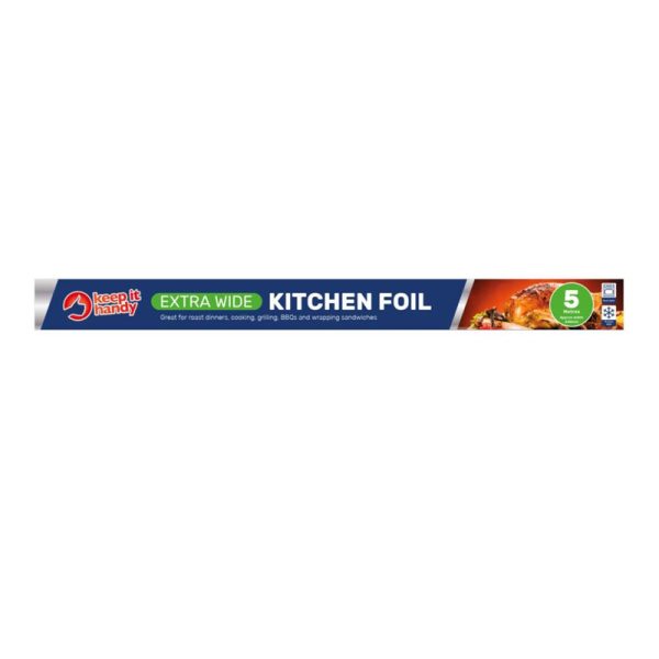 KEEP IT HANDY EXTRA WIDE KITCHEN FOIL 5M X 440MM