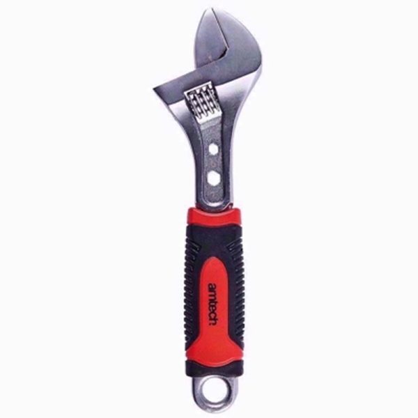 AMTECH WRENCH ADJUSTABLE 8INCH DELUX