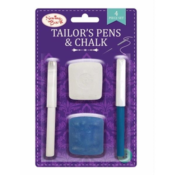 SEWING BOX TAILORS PENS/CHALK SET