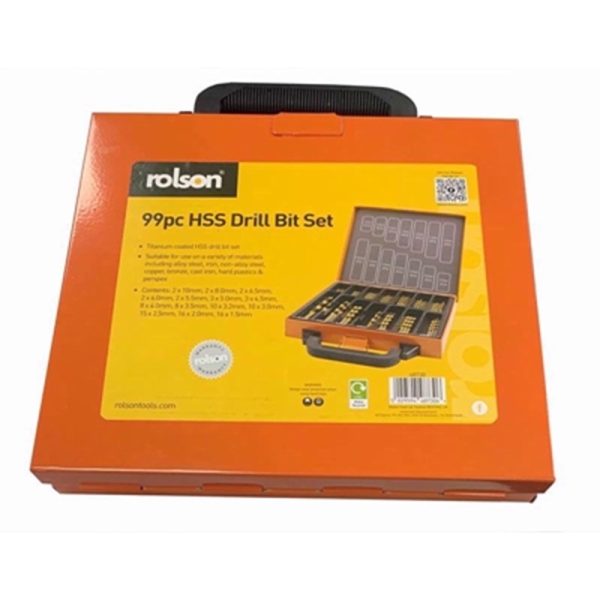 ROLSON DRILL BIT SET 99PC