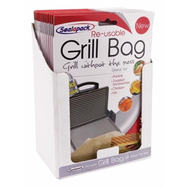 SEALAPACK BAGS REUSABLE GRILL