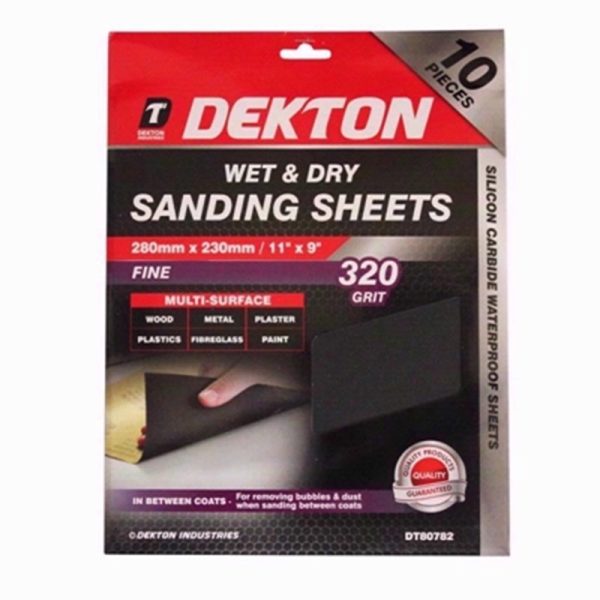 DEKTON WET & DRY SAND SHT 320GRIT