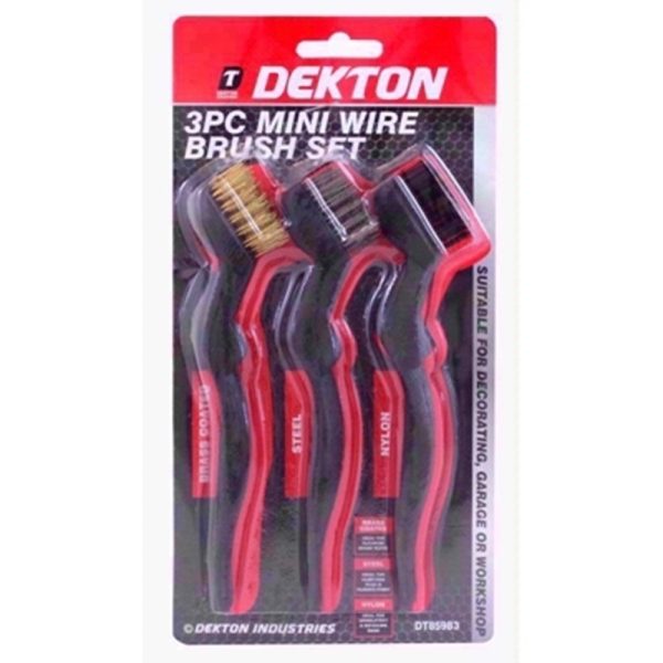 DEKTON WIRE BRUSH MINI 3PC