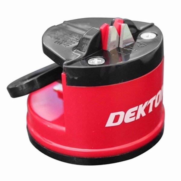 DEKTON KNIFE SHARPNER WITH SUCTION CUP BASE