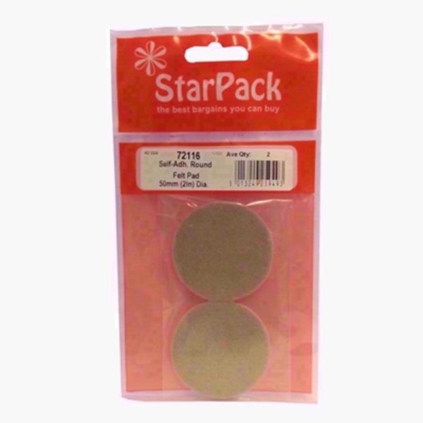 STARPACK ADHESIVE PAD 50MMX 4MM