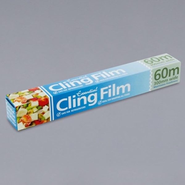 ESSENTIAL CLING FILM 60M PACK OF 12