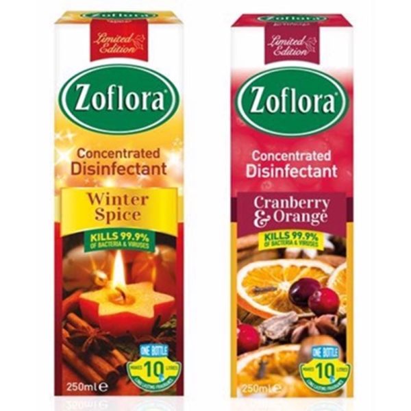 ZOFLORA WINTER MIXED 250ML PACK OF 8