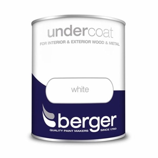 BERGER UNDERCOAT 750ML WHITE