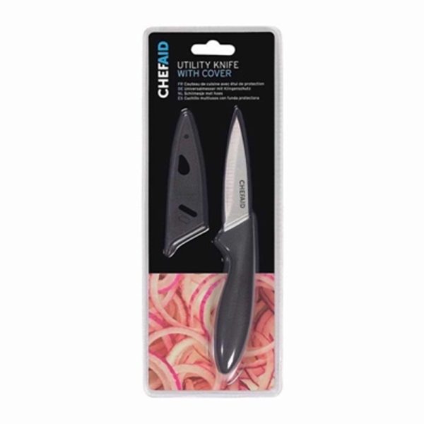 CHEF AID UTILITY KNIFE & COVER