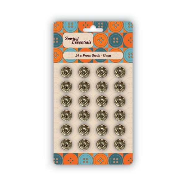 SE PRESS STUDS 4 ASSORTED SIZES