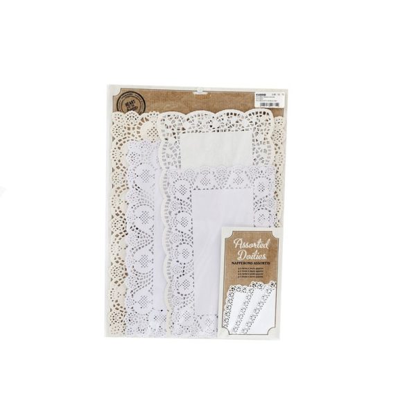 RECTANGLE DOILIES PACK OF 16