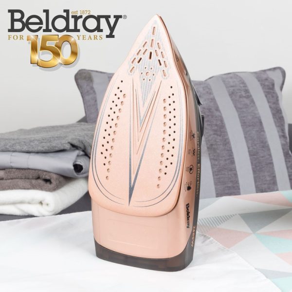 BELDRAY STEAM IRON ROSE GOLD