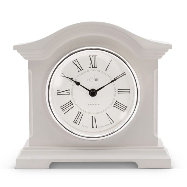 ACCTIM CLIFFBURN CLOCK TAUPE