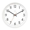 ACCTIM HUGO WALL CLOCK WHITE