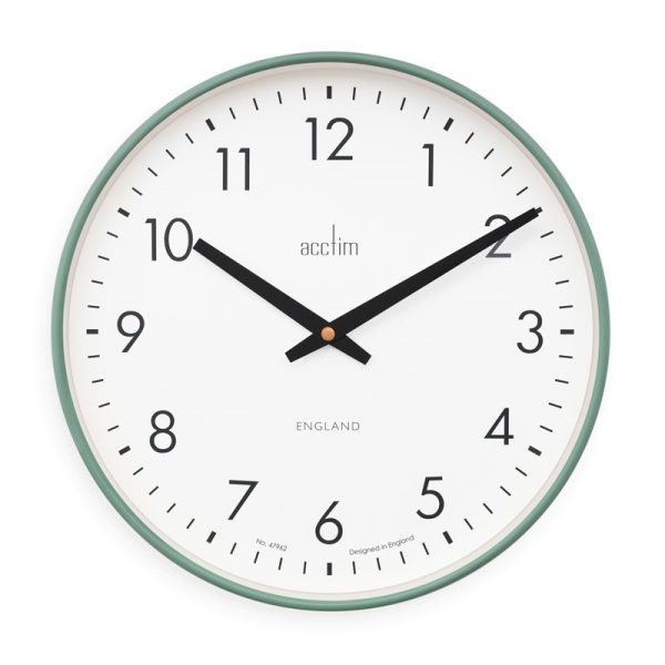 ACCTIM RILEY WALL CLOCK SAGE