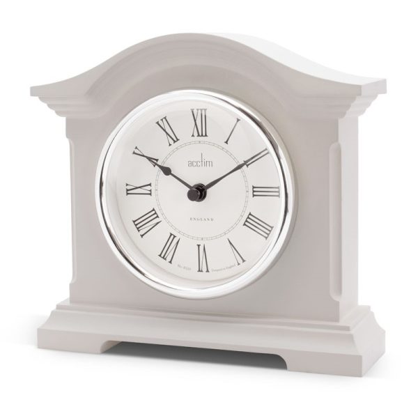 ACCTIM CLIFFBURN CLOCK TAUPE