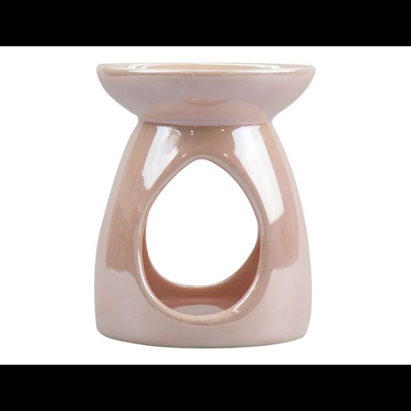 CERAMIC OIL BURNER PEARLISED 9CM