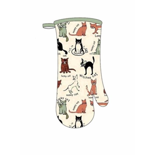 HAREWOOD OVEN MITT CAT