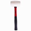 AMTECH RUBBER MALLET WHITE FIBERGLASS SHAFT