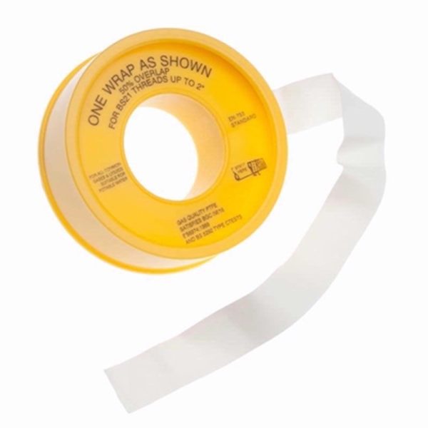 ULTRATAPE GAS PTFE 12MMX5M YELLOW PACK OF 10