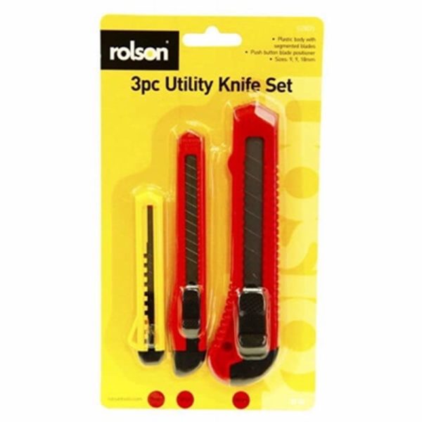 ROLSON KNIFE SET 3PCE