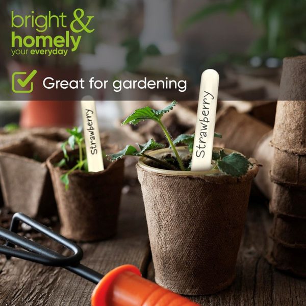 BRIGHT & HOMELY PLANT LABELS 50PCS