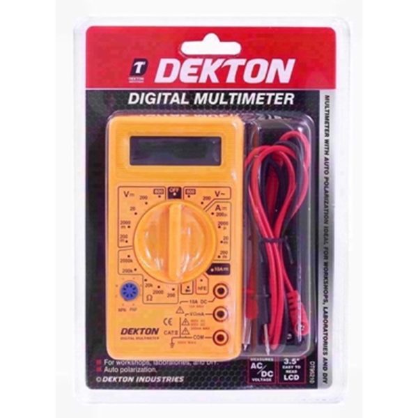 DEKTON DIGITAL MULTIMETER