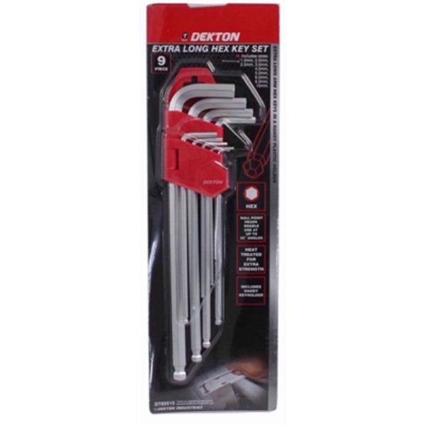 DEKTON EXT LONG HEX KEY SET