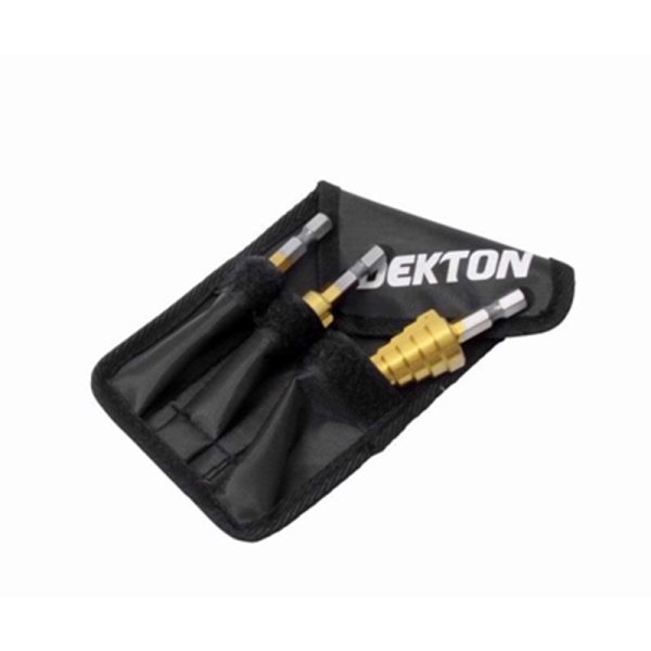 DEKTON HIGH SPEED STEEL DRILL 3PC