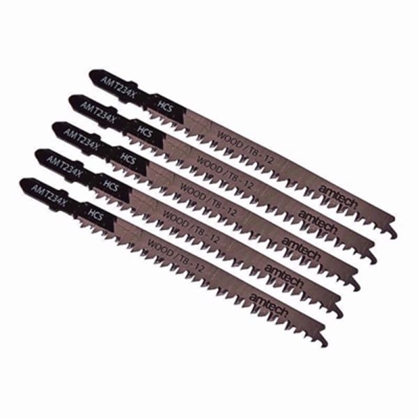 AMTECH JIGSAW WOOD BLADE 5PC SET (AMT234X)