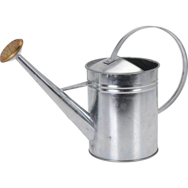 METAL WATERING CAN ZINC 1900ML