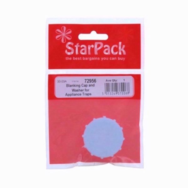 STARPACK APPLIANCE TRAP BLANKING CAP& WASHER