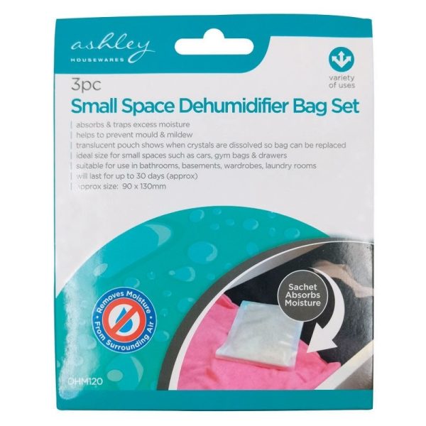 ASHLEY SMALL SPACE DEHUMIDIFIER BAG 3PCE SET