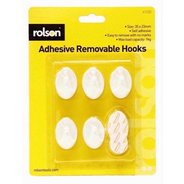 ROLSON REMOVE ADHESIVE PLASTIC HOOK